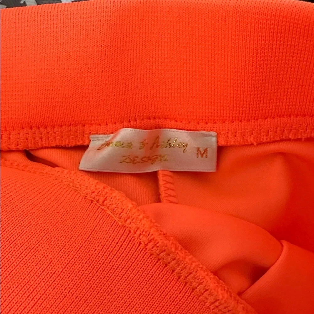 Orange Studded Joggers size Med